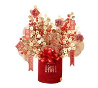 HUFFA Ornamento a Secchiello Portafortuna for Il Capodanno 2026, Anno del Cavallo - Decorazioni Festive for la Festa di Primavera, inaugurazione della casa e Capodanno(Luckytreasure)