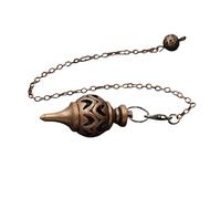 HUFFA Pendente oscillante Metal Spirit - Pendente a Pendolo in Tre Pezzi con Sfera Cava in Rame(Bronze)