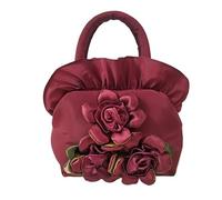 HUFFA Pochette da sera ricamata della dinastia Han Borsa for mamma | Borsa da sposa e da abito for donna(170winered)