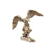 HUFFA Regalo della Statua di Dapeng delle Ali spiegate dell'ornamento del Desktop dell'ornamento dell'aquila in Ottone Puro