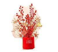 HUFFA Secchiello della benedizione for la casa Felice - Set di Frutta della Fortuna for la Decorazione del Soggiorno(Color24)