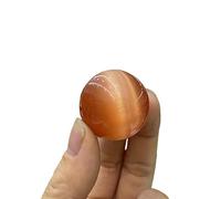 HUFFA Sfera Opale Colorata da 30 mm - Giocattolo Decorativo Feng Shui a Sette Stelle for la casa(Red3cm)