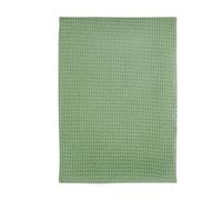 HUFFA Strofinaccio Assorbente Ultra Morbido, Stracci for Piatti in Cotone Intrecciato a Nido d'Ape, Asciugamano Piatto da Cucina Grande 45x65 cm, tovaglioli di Stoffa (Color : Light Green)
