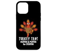 Huffin and Puffin for Stuffin Thanksgiving Turkey Trot 2025 Custodia per iPhone 12 mini