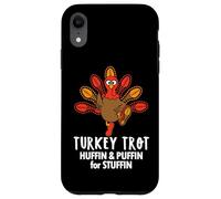 Huffin and Puffin for Stuffin Thanksgiving Turkey Trot 2025 Custodia per iPhone XR