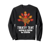 Huffin And Puffin for Stuffin Thanksgiving Turkey Trot 2025 Felpa
