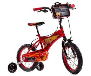 Huffy 14 Pollici, Bicicletta Disney Cars Luxury Unisex-Baby, Rosso