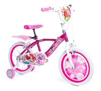 Huffy 16 Pollici, Bicicletta Disney Princess Luxury Bambina, Rosa