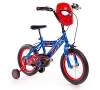 Huffy, Bicicletta 14 Marvel Spiderman Luxury Bambino, Blu, 16 pollici