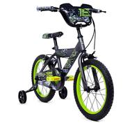 Huffy Delirium BMX 40,6 Cm, 16" Ragazzi, Grigio Canna di Fucile, 40.5 cm