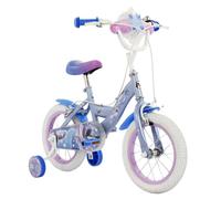 Huffy Disney La Regina di Ghiaccio Frozen 14" Bicicletta Bambini 4-6 Anni - Blu, M