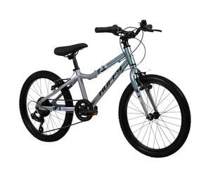 Huffy Bicicletta Literide Junior a 7 marce, 20 pollici, colore: blu cielo e grigio, per bambini dai 5 ai 9 anni