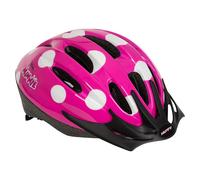 Disney Minnie Mouse - Casco da bici per bambine dai 3 anni in su, leggero, con visiera e ventilazione, motivo a pois, colore: rosa