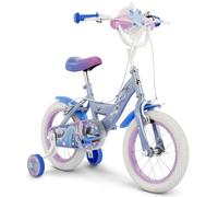 Huffy Disney La Regina di Ghiaccio Frozen 14" Bicicletta Bambini 4-6 Anni - Blu, M