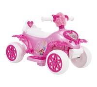 Huffy Disney Princess 6 V - Quad Ride-On Bubble alimentato a batteria, 1,5-3 anni, rosa