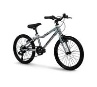 Huffy Bicicletta Literide Junior a 7 marce, 20 pollici, colore: blu cielo e grigio, per bambini dai 5 ai 9 anni