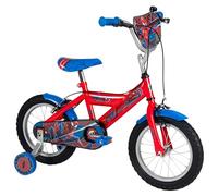 Bicicletta Bambino 14" Spiderman Con Rotelle
