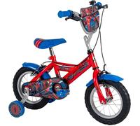 Bicicletta Bambino 12" Spiderman Con Rotelle