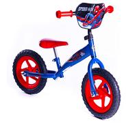 Huffy Marvel Spiderman - Bicicletta senza pedali, 3-5 anni, 30,5 cm, colore: Blu e Rosso