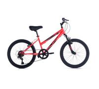 Huffy Stone Mountain Bike - Mountain bike per ragazze, ruota da 50,8 cm, sospensioni anteriori a 6 velocità, 6-9 anni, colore: rosa