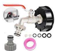 HUFHNWSO cisterna acqua 1000 litri serbatoio acqua 1000 litri 1/2 IBC (S60X6)