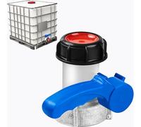HUFHNWSO Serbatoio Acqua 1000 Litri DN50 (75mm) Adattatore Rubinetto Ibc Rubinetto Di Scarico Tanica Adattatore Serbatoio Tanica Acqua Con Rubinetto