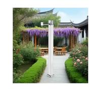 HUFIREHU Colonna d'Acqua Fontana A Colonna da Giardino Fontanella A Colonna da Giardino in Allumino Fontanella A Colonna Acciaio Inox Fontana Portatubo(Metallic,Normal_A)