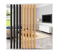 HUFIREHU Divisorio Per Ambienti Colonna Divisoria In Alluminio Separatore Di Stanze Indipendente Schermo Divisorio A Montanti Soggiorno For Uso Domestico E In Ufficio(4 sticks,190cm/74.8in)