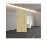 HUFIREHU Divisorio per Orinatoio Pannello Divisorio Sanitari Bagno Divisorio Impermeabile per Orinatoio Divisorio per WC con Schermo per Orinatoi per Luoghi Pubblici(Bevel Wood Color)