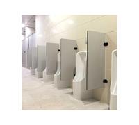 HUFIREHU Divisorio per Orinatoio Pannello Divisorio Sanitari Bagno Divisorio Impermeabile per Orinatoio Divisorio per WC con Schermo per Orinatoi per Luoghi Pubblici(off-White)