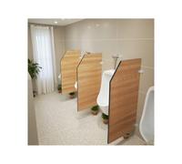 HUFIREHU Divisorio per Orinatoio Schermo Orinatoio A Parete Divisorio per WC con Schermo per Orinatoi Schermo Divisorio per Orinatoio Maschile per Centri Commerciali(Walnut)