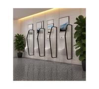 HUFIREHU Divisorio per Orinatoio Schermo Orinatoio A Parete Pannello Divisorio Sanitari Bagno Schermo Divisorio per WC A Parete per Centri Commerciali Luoghi Pubblici(Titanium Black)