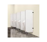 HUFIREHU Divisorio per Orinatoio Schermo Orinatoio A Parete Schermo Divisorio per WC A Parete Pannello Divisorio Sanitari Bagno Divisorio Impermeabile per Orinatoio(White,45 * 120CM_Rounded Corners)