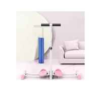 HUFIREHU Macchina Da Sci Simulata Attrezzatura Fitness Sci Simulator Macchina Per Esercizi Di Sci Simulatore Di Sci Per Interni Per Yoga Pilates Cardio Casa Palestra(Pink,Armrest and yoga mat type)