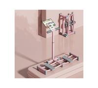 HUFIREHU Macchina Per Esercizi Di Sci Macchina Da Sci Simulata Simulatore Di Sci Per Interni Attrezzatura Fitness Sci Simulator Allenatore Multiuso Rinforzo Corporeo(Pink,Counting bracket type)