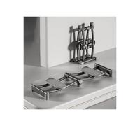 HUFIREHU Macchina Per Esercizi Di Sci Macchina Da Sci Simulata Simulatore Di Sci Per Interni Attrezzatura Fitness Sci Simulator Allenatore Multiuso Rinforzo Corporeo(Gray,Basic type)