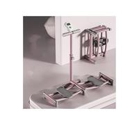 HUFIREHU Macchina Per Esercizi Di Sci Macchina Da Sci Simulata Simulatore Di Sci Per Interni Attrezzatura Fitness Sci Simulator Allenatore Multiuso Rinforzo Corporeo(Pink,Counting type)