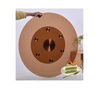 HUFIREHU Piatto Di Servizio Rotante Centrale Temperato Piatto Da Portata Rotondo Vassoio Da Portata Girevole A 360° Per Ristorante, Hotel, Cucina, Casa(60CM_TRAINING WHEELS)
