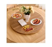 HUFIREHU Piatto Di Servizio Rotante Centrale Vassoio Da Portata Girevole A 360° Vassoio Girevole Robusto Grande Piatto Da Portata Girevole Lazy Susan Per Ristorante(Cherry,88cm/34.6in)