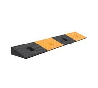 HUFIREHU Rampe for Marciapiede Rampe di accesso for marciapiedi, auto, camion, biciclette, motociclette, cani, sedie a rotelle, bicolore, antiscivolo, dossi rallentatori(100*15*4CM/39.4*5.9*1.6in)