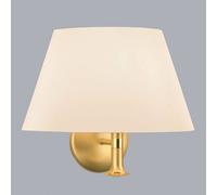 Hufnagel Applique Royce, paralume classico, crema Hufnagel