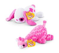 Hug-A-Lumps Love Collection Small Weighted Plush 2 Pack by ZURU - Piccolo peluche ponderato da 750 g e super morbido per bambini, adolescenti e adulti