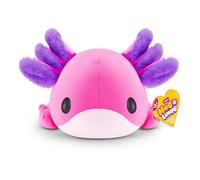 Hug-A-Lumps (medium di ZURU, peluche ponderato coccoloso e schiacciabile, Axolotl(Ally)