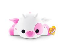 Hug-A-Lumps (medium di ZURU, peluche ponderato coccoloso e schiacciabile, vacca (trifoglio)