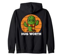 Hug Worth Wizard Cactus - Pianta Magica Coordinata per Halloween Felpa con Cappuccio