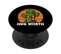 Hug Worth Wizard Cactus - Pianta magica coordinata per Halloween PopSockets PopGrip Adesivo