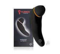 Hugbox Succhia Clitoride e Vibratore Femminile 30 Programmi Nero