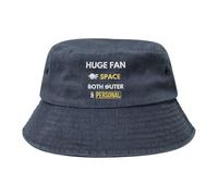 Huge Fan of Space Both Outer And Personal Cappello Bob Casual Cappelli Estivo per Uomini Donne, Viaggio Campeggio Escursionismo Protezione UV Cappello Pescatore
