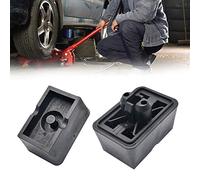HugeAuto Gomma Trolley Jack Pad Universale scanalato Frame Rail Floor Jack Protector