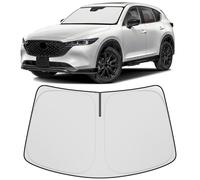 Hugeek Parasole per parabrezza compatibile con Mazda CX5 2017-2023 2024 2025, accessori pieghevoli per finestrino anteriore, protezione dai raggi UV (per Mazda CX5 2017-2025)